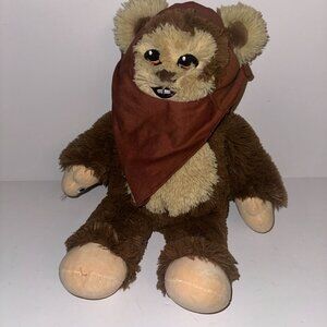Build A Bear Ewok Star Wars Disney Retired Wicket Plush Stuffed Toy BAB 12"